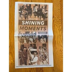 Final Four Shining Moments newspaper USA Today